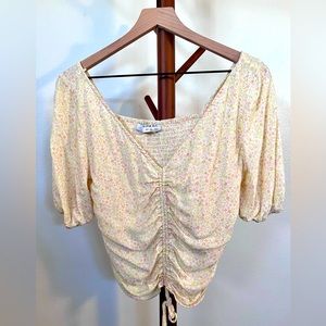 Sophie Rue Ruched Crop Top 💐 spring fashion